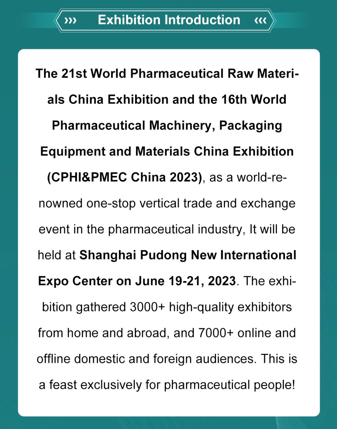Jhenten Machinery  invites you to CPHI & PMEC China 2023！(圖3)