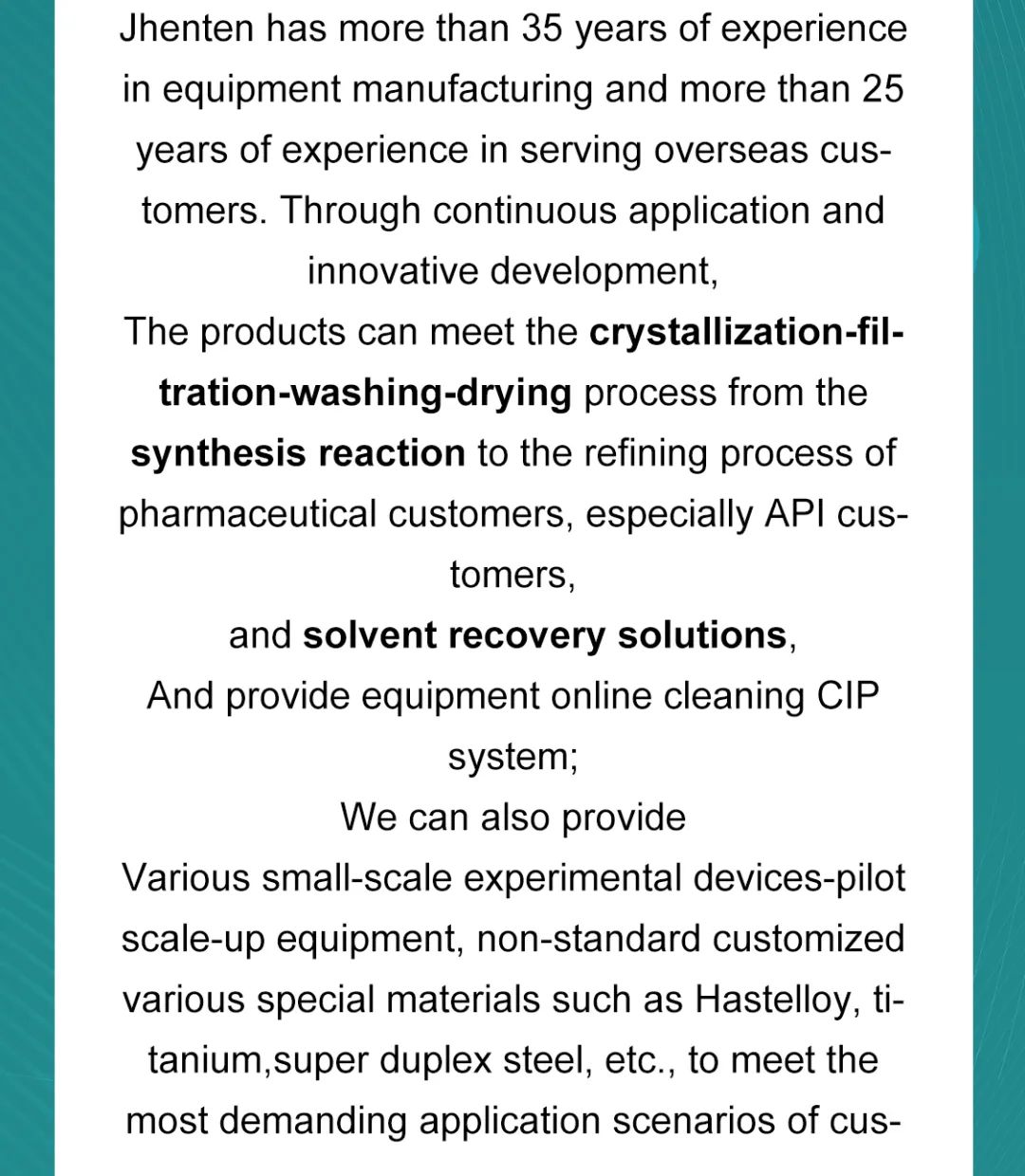 Jhenten Machinery  invites you to CPHI & PMEC China 2023！(圖6)